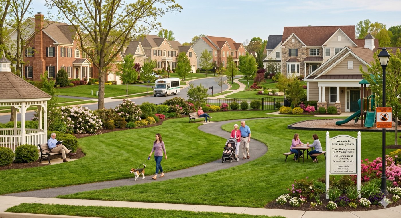 Transitioning a self-managed HOA to professional management